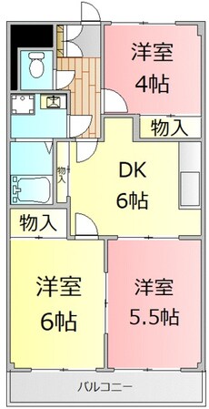 ロイヤルカサブランカの物件間取画像